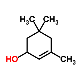 3,5,5-三甲基-2-环己烯醇结构式