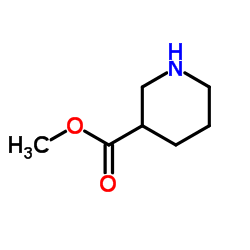 Methyl piperidine-3-carboxylate structure