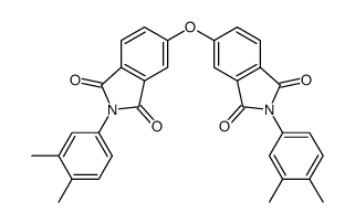 2-(3,4-dimethylphenyl)-5-[2-(3,4-dimethylphenyl)-1,3-dioxoisoindol-5-yl]oxyisoindole-1,3-dione Structure