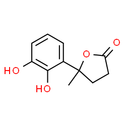 2(3H)-Furanone,5-(2,3-dihydroxyphenyl)dihydro-5-methyl-(9CI) Structure