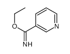 ethyl pyridine-3-carboximidate结构式