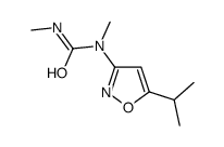 1,3-dimethyl-1-(5-propan-2-yl-1,2-oxazol-3-yl)urea Structure