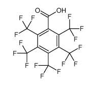 Pentakis(trifluoromethyl)benzoic acid Structure