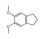 5,6-dimethoxyindane结构式