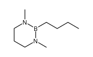 2-butyl-1,3-dimethyl-[1,3,2]diazaborinane Structure