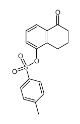 5-(tosyloxy)-1-tetralone Structure