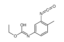 ethyl N-(3-isocyanato-4-methylphenyl)carbamate Structure