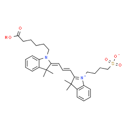 Cy3 Acid(mono SO3)结构式