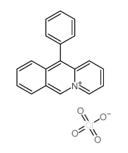 11-phenylbenzo[b]quinolizin-5-ium,perchlorate Structure