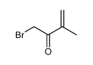 1-Brom-3-methyl-3-buten-2-on结构式