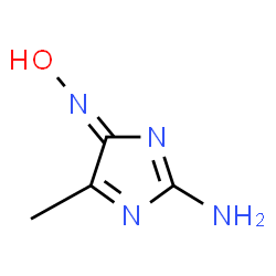 4H-Imidazol-4-one,2-amino-5-methyl-,oxime(9CI) picture