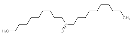 Di-N-decylphosphine oxide结构式