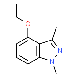 1H-Indazole,4-ethoxy-1,3-dimethyl-(9CI)结构式