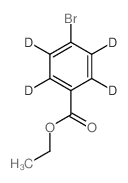 Ethyl 4-bromobenzoate-d4 Structure