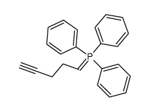 4-pentynylidenetriphenylphosphorane结构式