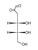 3-deoxy-D-erythrohexos-2-ulose结构式