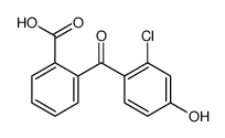 2-(2-chloro-4-hydroxybenzoyl)benzoic acid结构式