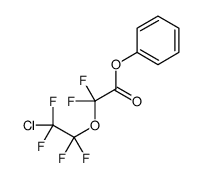 phenyl 2-(2-chloro-1,1,2,2-tetrafluoroethoxy)-2,2-difluoroacetate结构式