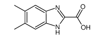 5,6-dimethyl-1H-benzimidazole-2-carboxylic acid Structure