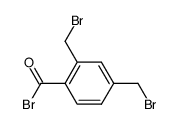 2,4-bis-bromomethyl-benzoyl bromide结构式