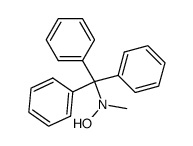 N-methyl-N-trityl-hydroxylamine Structure