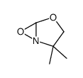 4,4-dimethyl-2,6-dioxa-5-azabicyclo[3.1.0]hexane Structure