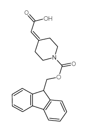 1-Fmoc-4-羧基亚甲基哌啶图片