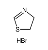 Thiazole, 4,5-dihydro-, hydrobromide (1:1) Structure