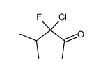 2-Pentanone,3-chloro-3-fluoro-4-methyl-结构式