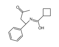 N-[(1S)-3-oxo-1-phenylbutyl]cyclobutanecarboxamide Structure