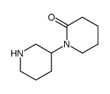 3-(N-δ-valerolactam)piperidine hydrochloride Structure