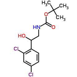 [2-(2,4-二氯-苯基)-2-羟基-乙基]-氨基甲酸叔丁酯图片