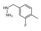 (3-fluoro-4-methylphenyl)methylhydrazine Structure