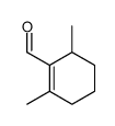 2,6-dimethylcyclohexene-1-carbaldehyde结构式