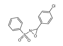 OXAZIRIDINE, 3-(4-CHLOROPHENYL)-2-(PHENYLSULFONYL)- picture