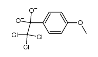 2,2,2-trichloro-1-(4-methoxyphenyl)ethane-1,1-bis(olate) Structure