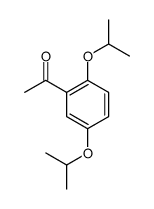 1-[2,5-di(propan-2-yloxy)phenyl]ethanone结构式