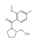 (S)-(2-(hydroxymethyl)pyrrolidin-1-yl)(2-methoxy-4-methylphenyl)methanone Structure