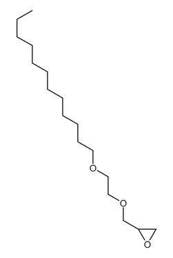 2-(2-dodecoxyethoxymethyl)oxirane结构式