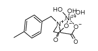 fac-[Ni(N-(p-methylbenzyl)iminodiacetate)(H2O)3]结构式