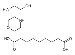 2-aminoethanol,morpholine,nonanedioic acid Structure