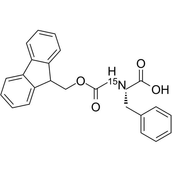 Fmoc-Phe-OH-15N structure