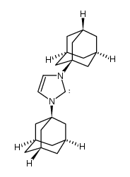 1,3-bis(1-adamantyl)-2H-imidazole Structure