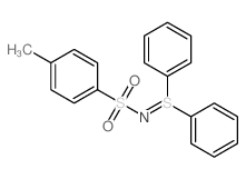 S, S-Diphenyl-N-p-tosylsulfimide structure