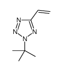 2-tert-butyl-5-ethenyltetrazole Structure