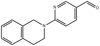 6-(3,4-Dihydro-1H-isoquinolin-2-yl)-pyridine-3-carbaldehyde结构式