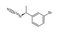 (S)-1-(1-azidoethyl)-3-bromobenzene结构式