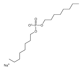 磷酸二辛酯钠盐结构式