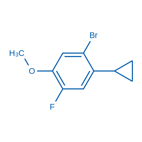 1-溴-2-环丙基-4-氟-5-甲氧基苯图片