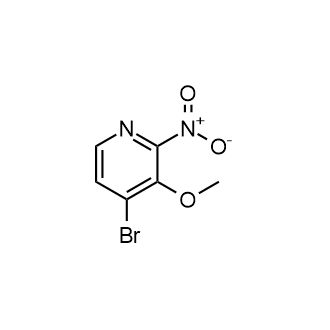 4-Bromo-3-methoxy-2-nitropyridine Structure